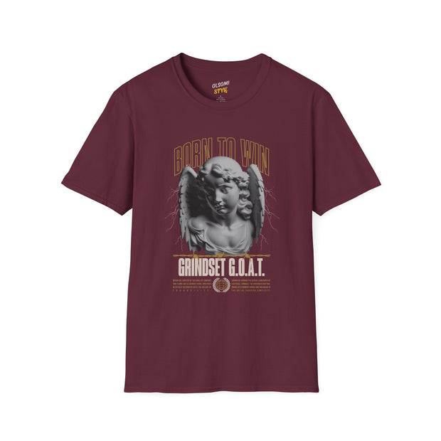 Grindset G.O.A.T. T-Shirt, Motivational Apparel, Streetwear Style, Gift for Entrepreneurs, Gift for Her, Gift for Him, Birthday Gift