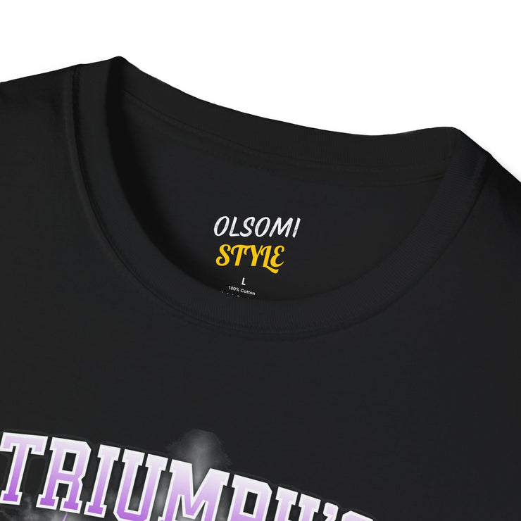Triumphant Teddy Bear Graphic T-Shirt for Unisex