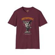 T-Shirt Life Style, Unstoppable Graphic T-Shirt, Motivational Tee, Casual Style for Everyday Wear, Perfect for Gifts or Celebrations, Unisex