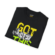 Motivational Unisex Softstyle T-Shirt - "Got This" Success Graphic Tee
