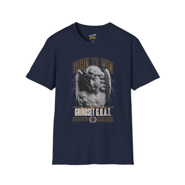 Grindset G.O.A.T. T-Shirt, Motivational Apparel, Streetwear Style, Gift for Entrepreneurs, Gift for Her, Gift for Him, Birthday Gift
