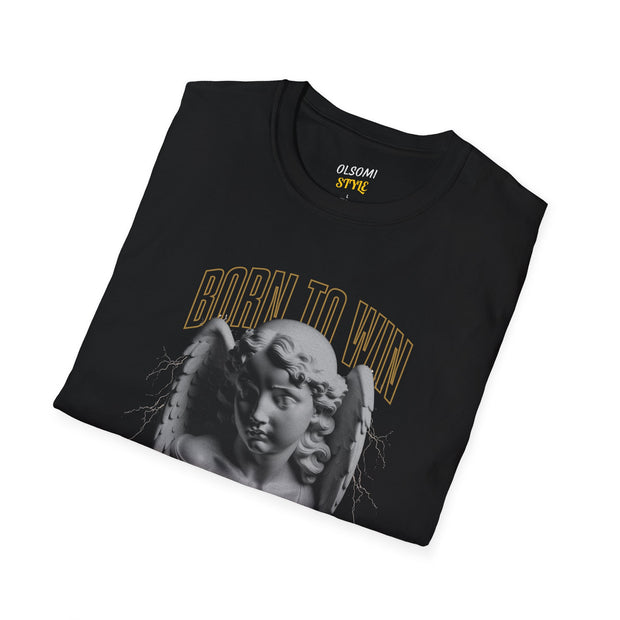 Grindset G.O.A.T. Unisex Softstyle T-Shirt - Born to Win Graphic Tee