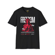 T-Shirt Unisex Softstyle - Freedom Graphic Tee for Independence Day and Activism
